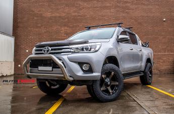 TOYOTA HILUX N80 4WD EXODUS MATTE BLACK TINTED FACE